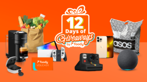 Order & Win! 12 Days of Giveaways 2021 by Foody